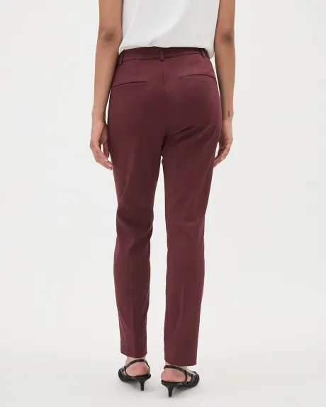 Limitless Mid-Rise Slim-Leg Signature Pant