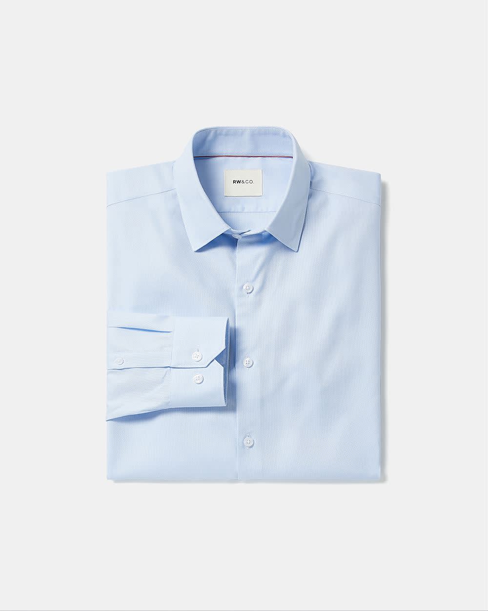 Slim-Fit Dobby Dress Shirt