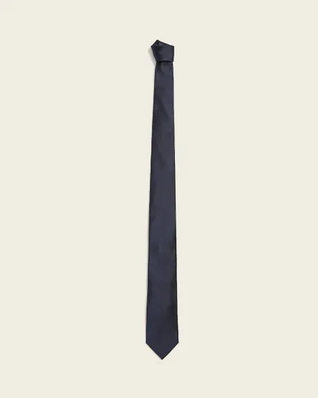 Skinny Dark Solid Tie