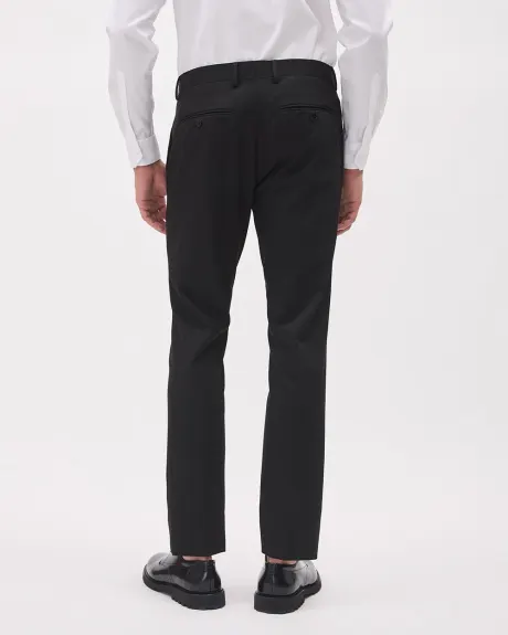 Black Slim Fit E-Tech Suit Pant