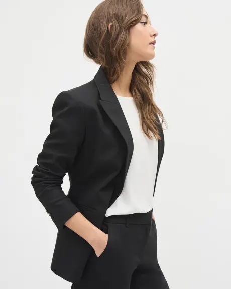 Limitless One-Button Fitted Blazer