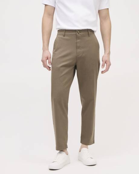 Pantalon Chino à Jambe Fuselée