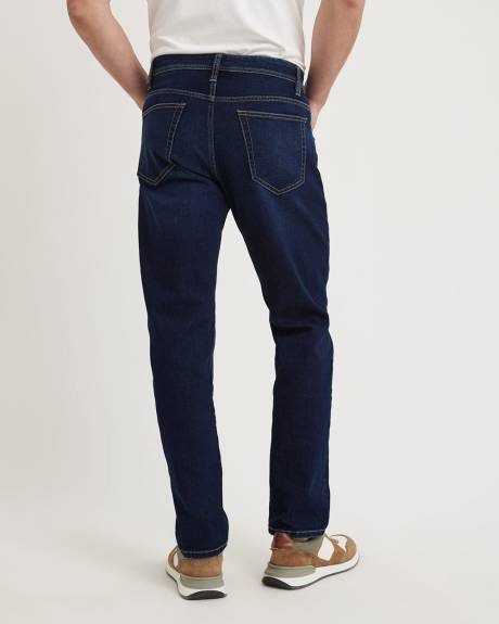 Pantalon en Denim à Coupe Étroite