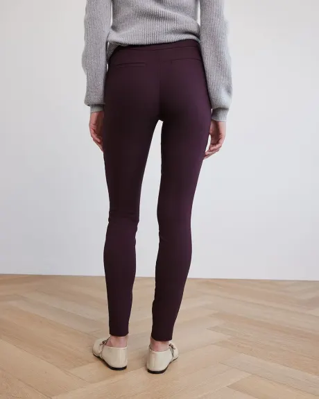 Legging Citadin Long Uni à Taille Haute