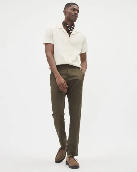 Pantalon Chino Ultra-Extensible à Coupe Étroite