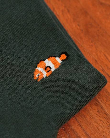 Clownfish Socks