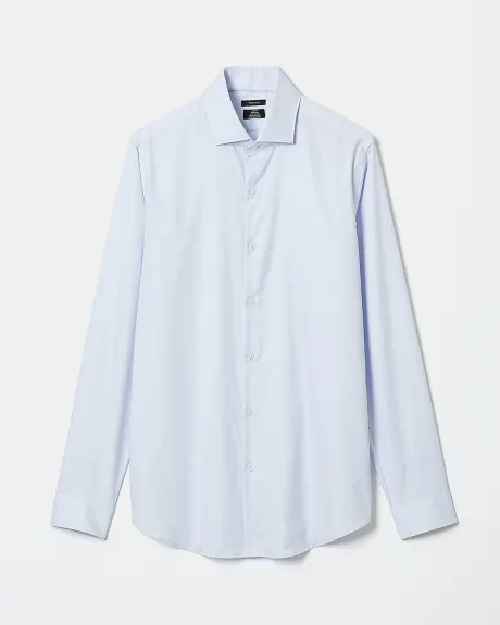 Solid Easy-care Twill Dress Shirt