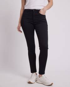 Mid-Rise Black Natalie Ankle Jegging