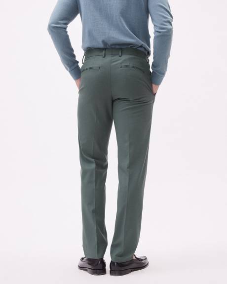 Pantalon de Complet Vert à Coupe Ajustée