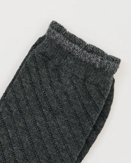 Wool and Cashmere Crew Socks