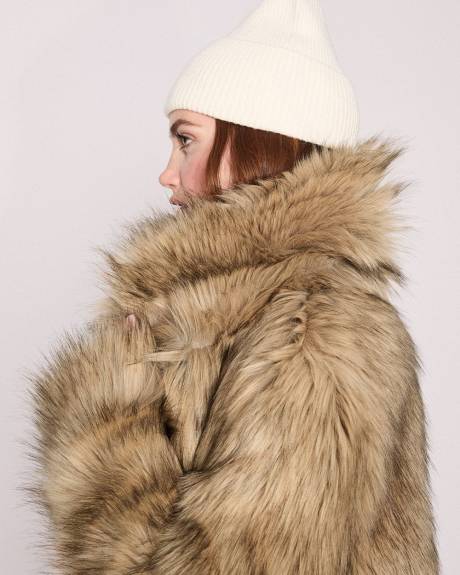 Faux Fur Coat