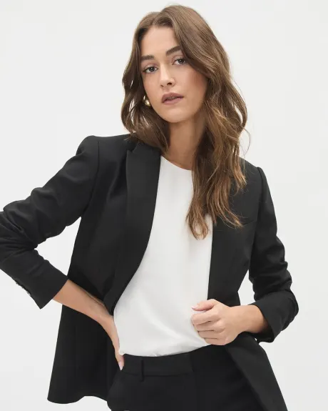 Limitless One-Button Fitted Blazer