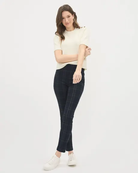 Twill Ankle City Legging Pant