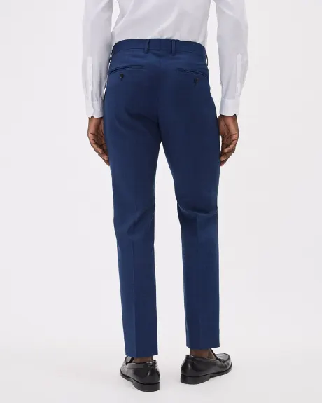 Pantalon Essentiel en Laine Bleu Moyen