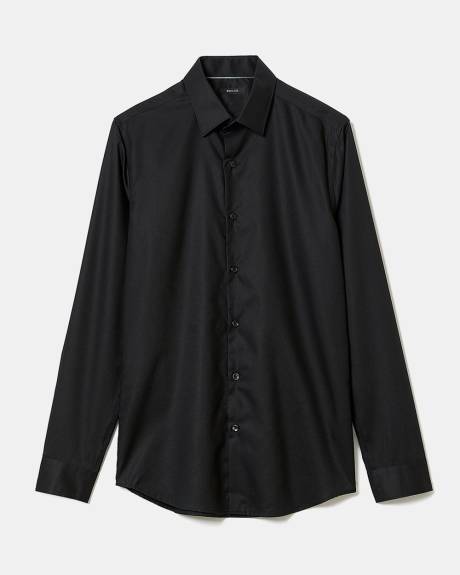 Solid Easy-care Twill Dress Shirt