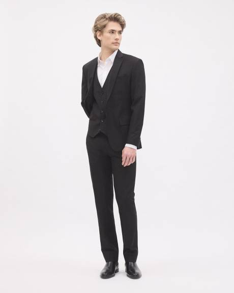 Wool-Blend Suiting Vest