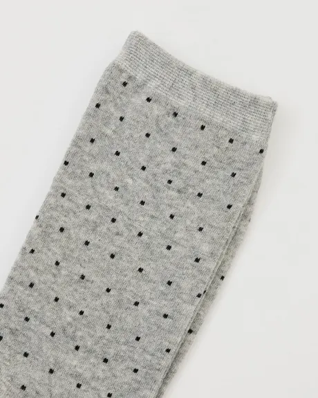 Dotted Crew Socks