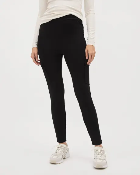 Legging Noir avec Poches Cargo