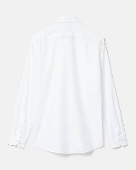 Solid Easy-care Twill Dress Shirt