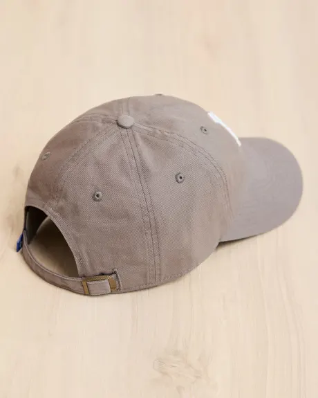 Grey LA Dodgers Classic '47 Clean Up Cap