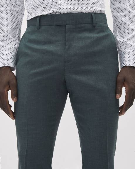 Slim-Fit Dark Suit Pant