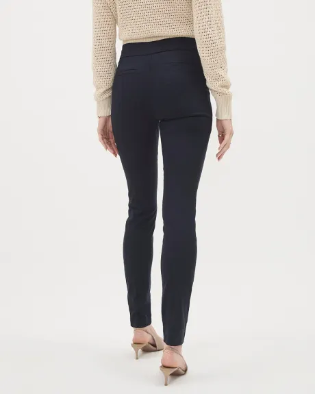 High-Rise Long Solid City Legging Pant