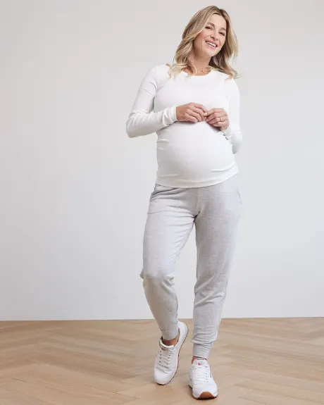 The Lounging Jogger - Thyme Maternity