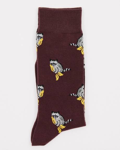 Raccoon Socks