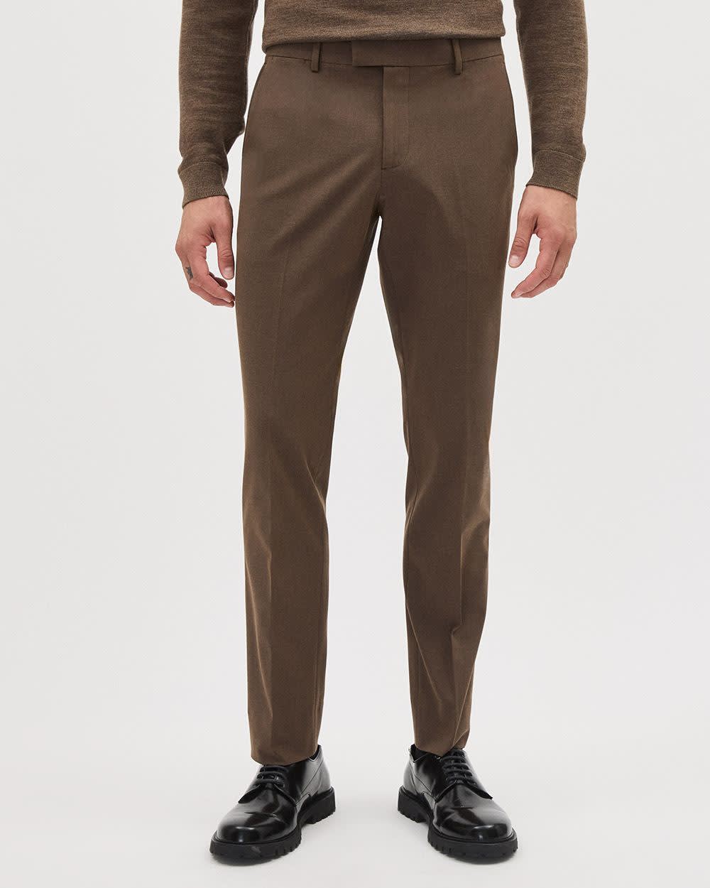 Slim-Fit Bronze Suit Pant