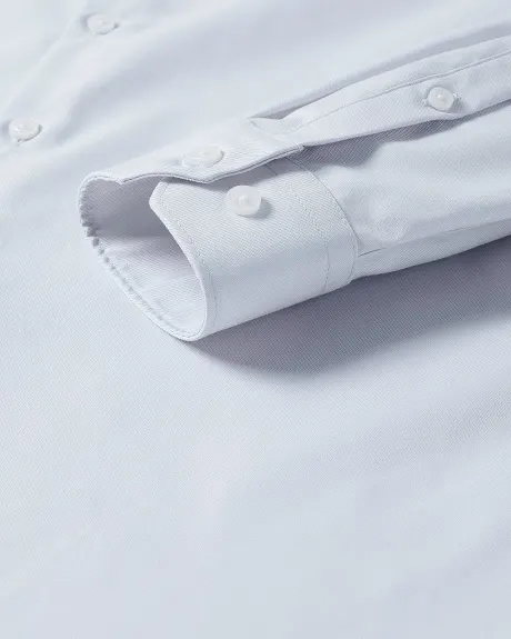 Solid Easy-care Twill Dress Shirt