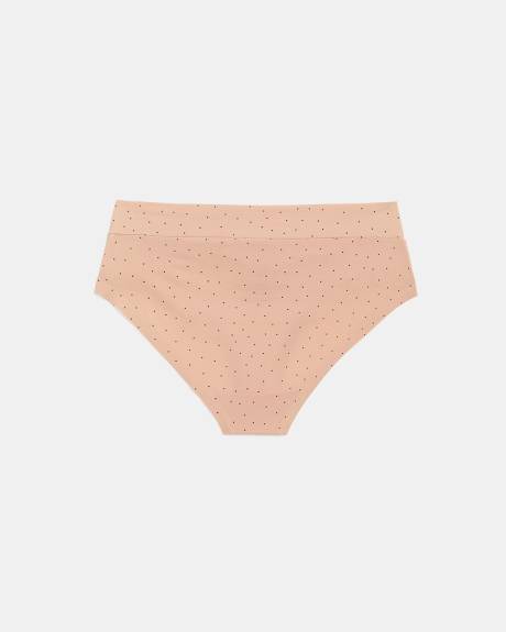 Microfiber Cross-Front Hipster Panty - Thyme Maternity