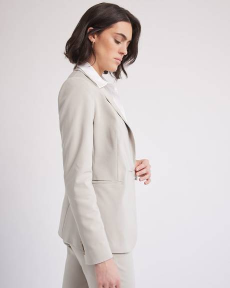 Limitless One-Button Fitted Blazer