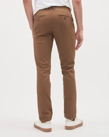 Pantalon Chino Ultra-Extensible à Coupe Étroite