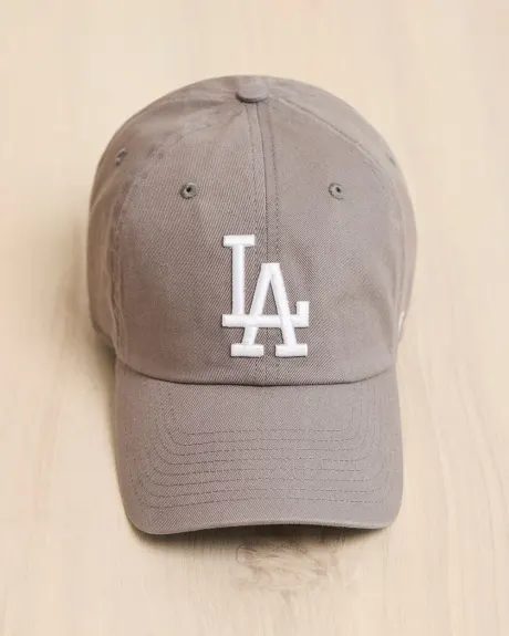 Casquette Grise Classique '47 Clean Up Dodgers de LA