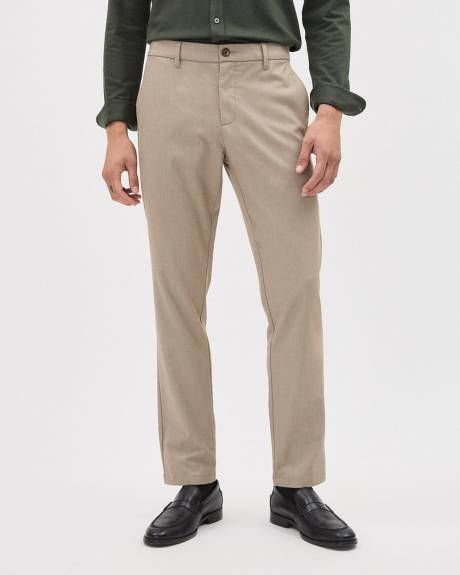 Slim-Fit Brushed-Twill Pant