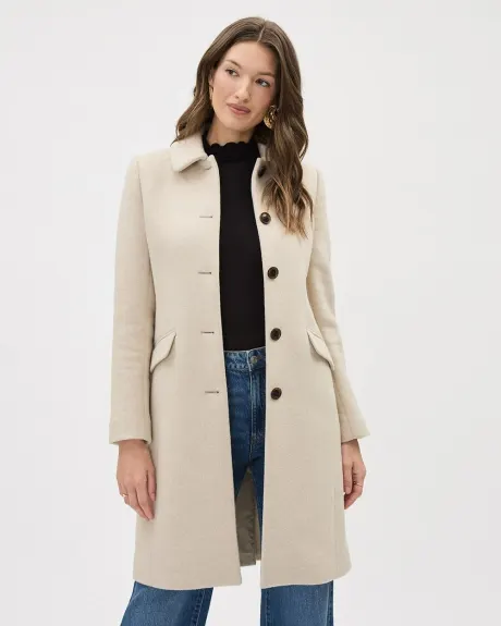 Manteau Classique en Laine