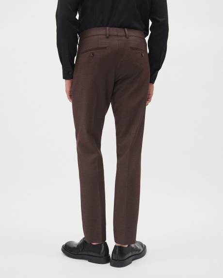 Slim-Fit Knit-Like Suit Pant