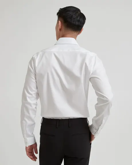 Chemise Habillée à Manchettes Française Facile d'entretien