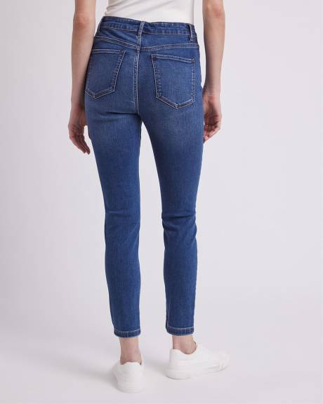 High-Rise Medium-Wash Natalie Ankle Jegging