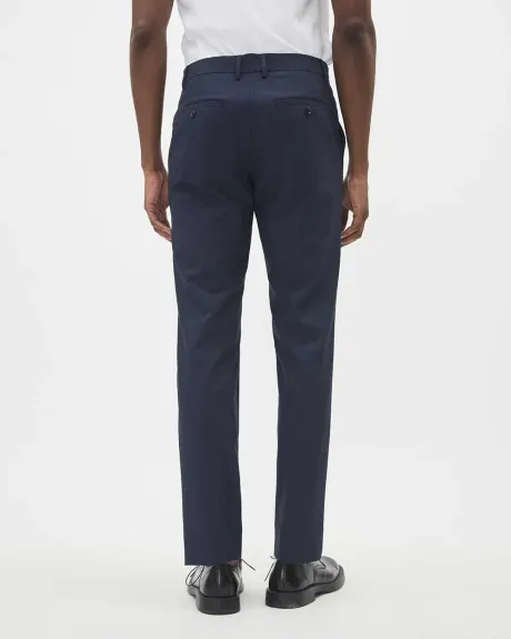 Solid Slim-Fit City Pant