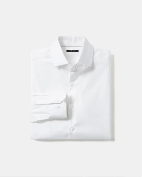 Slim Fit Stretch Dress Shirt