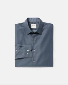 Chemise Habillée Style Denim à Coupe Étroite