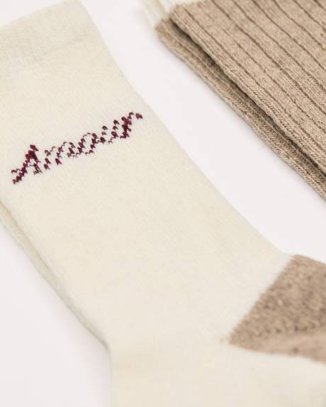 Amour Cozy Socks - 2 pairs