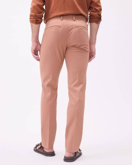 Pantalon de Complet Terracotta à Coupe Étroite