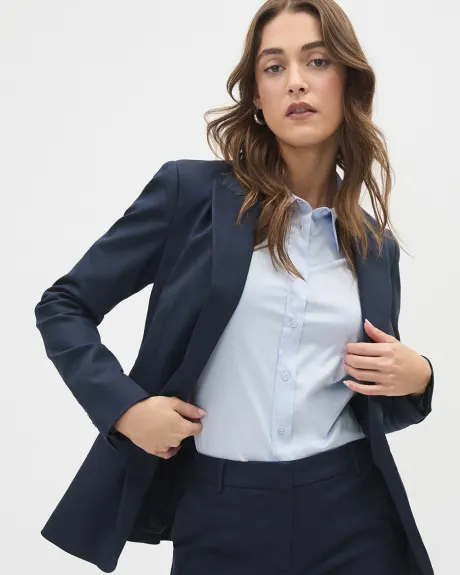 Limitless One-Button Fitted Blazer