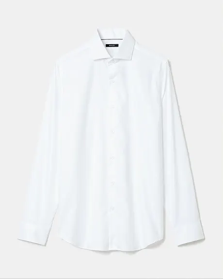 Slim fit Easy-care dress shirt - Wide spread collar