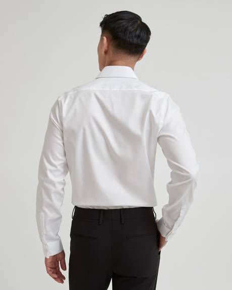 Twill Easy-care Dress Shirt with French Cuff