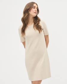 Short-Sleeve Crew-Neck T-Shirt Dress