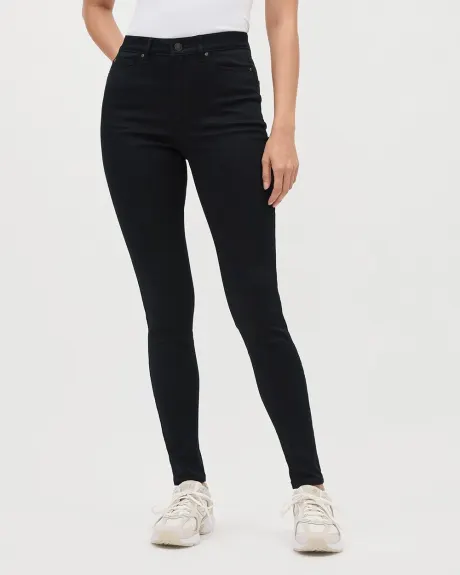 Jegging Natalie Noir à Taille Haute