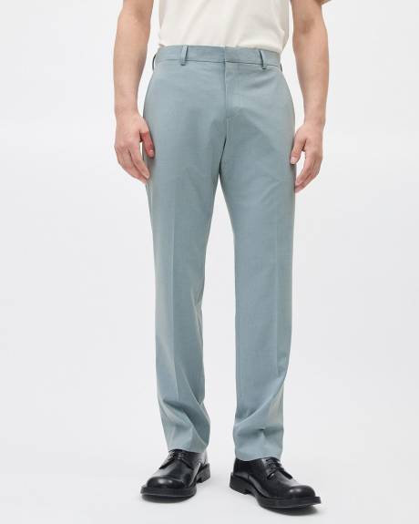 Pantalon de Complet Bleu à Coupe Ajustée